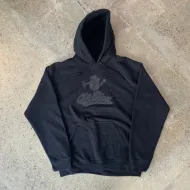 HOODIE LOGO SCHWARZ